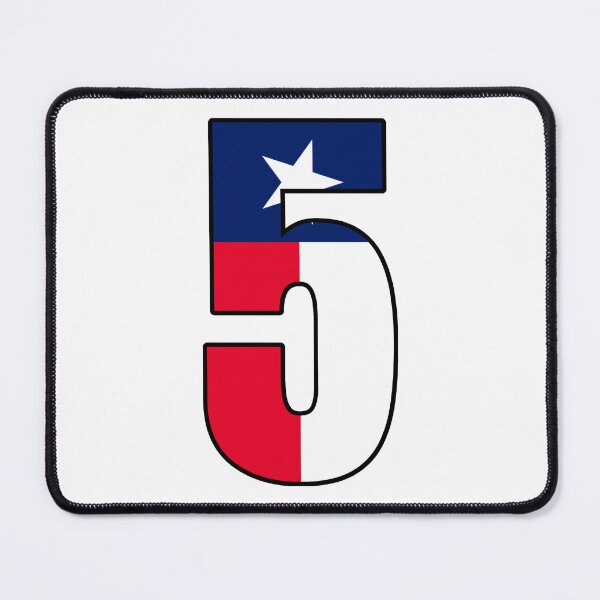 Item preview, Number 5 Texas Flag designed and sold by lachataigne.
