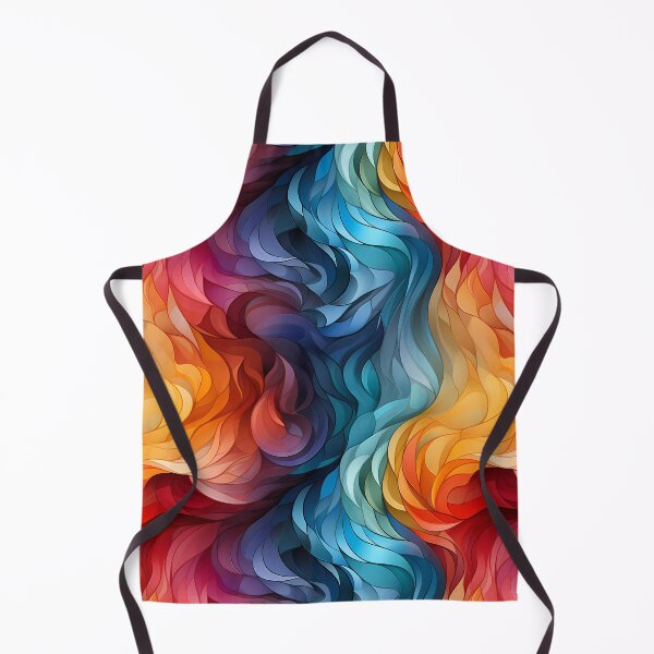 Item preview, Seamless Colorful Waves Pattern. bstract art. designed and sold by GiveMeMood.