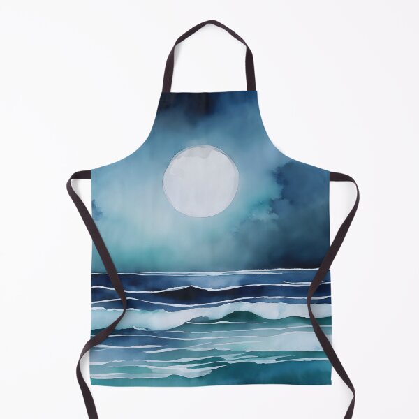 Item preview, Moonlit Ocean Tranquility designed and sold by colorvisionart.