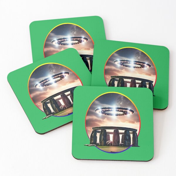 Item preview, Stonehenge UFO sighting 2500BC. T-Shirt designed and sold by leyfinder.