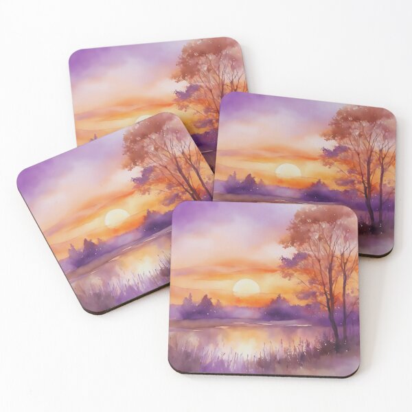 Item preview, Evening Glow Serenity designed and sold by colorvisionart.