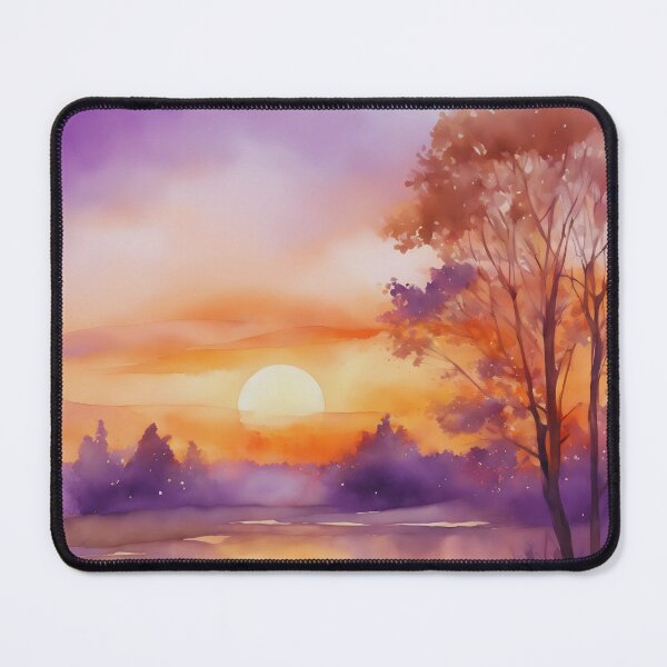 Item preview, Evening Glow Serenity designed and sold by colorvisionart.