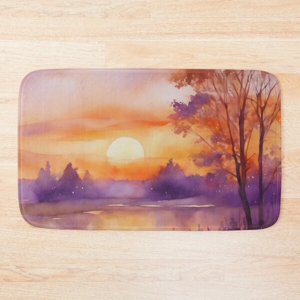 Item preview, Evening Glow Serenity designed and sold by colorvisionart.