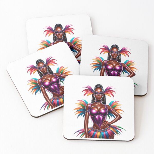 Artikelvorschau, Karneval Black Lafy, Karnevalsmädchen, Afroamerikanisches Mädchen, Mardi Gras Parade, Mardi Gras Party. entworfen und verkauft von gabrielakrall.