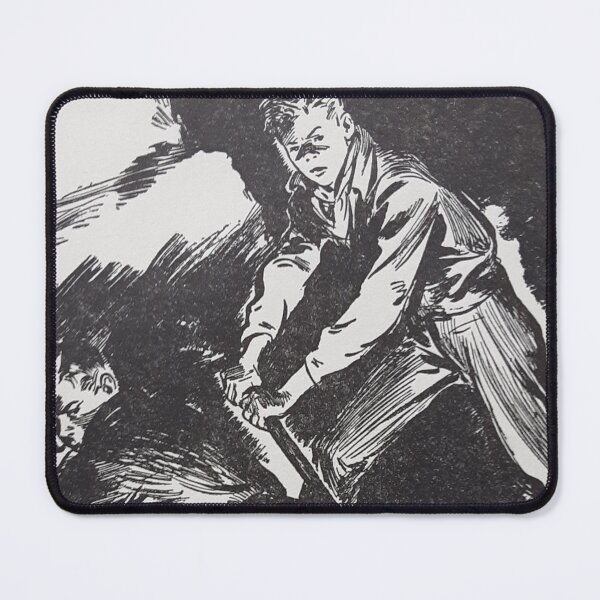 Item preview, Hardy Boys Hunting for Hidden Gold Frontispiece designed and sold by Vintage Detective Art.