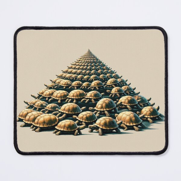 Item preview, Infinite Iterations: Turtles All the Way Down designed and sold by TuringTacoTales.