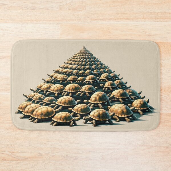 Item preview, Infinite Iterations: Turtles All the Way Down designed and sold by TuringTacoTales.