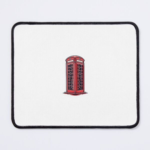 Item preview, British Red Teleportation Phone Box | England Urban City Art designed and sold by timelessmystery.