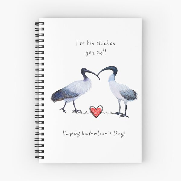 Item preview, Bin Chicken -  Happy Valentine's Day designed and sold by Roy & Tiffany.