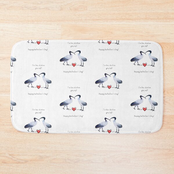 Item preview, Bin Chicken -  Happy Valentine's Day designed and sold by Roy & Tiffany.