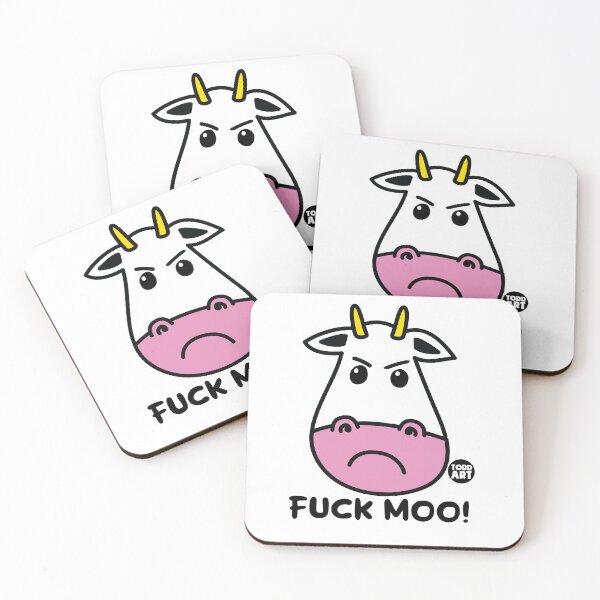 Item preview, FUCK MOO COW designed and sold by TODD GOLDMAN.