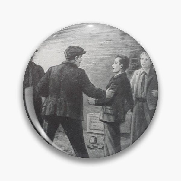 Item preview, Hardy Boys Shore Road Mystery Frontispiece designed and sold by Vintage Detective Art.