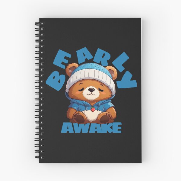 Item preview, Bearly Awake - Barely Awake  Bear Pun designed and sold by Visual Stimulus.