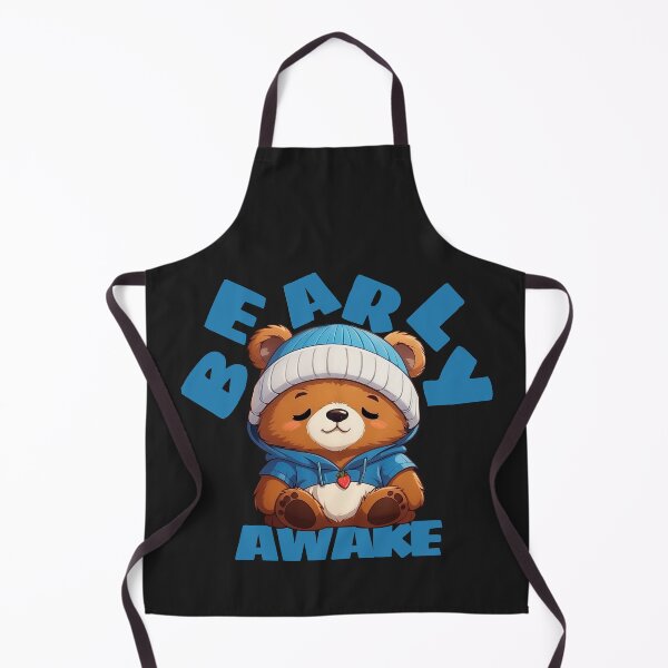 Item preview, Bearly Awake - Barely Awake Bear Pun designed and sold by Visual Stimulus.