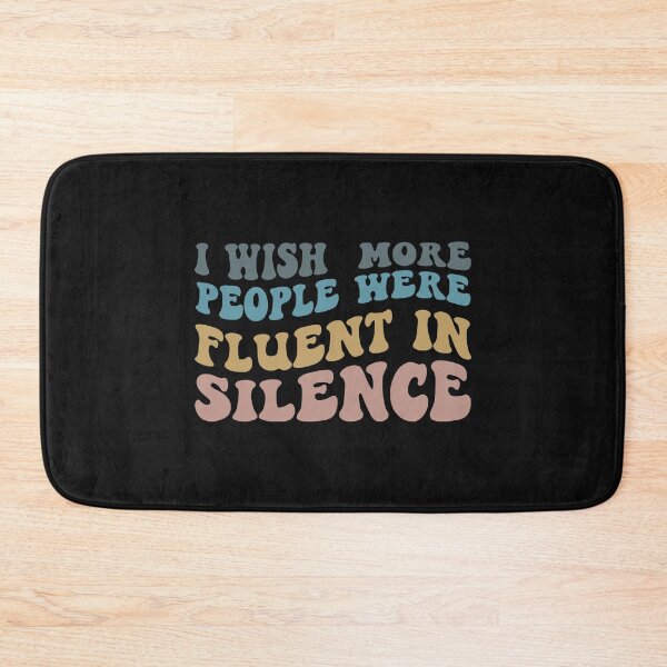 Item preview, I wish more people were fluent in silence designed and sold by RedStormCrafts.