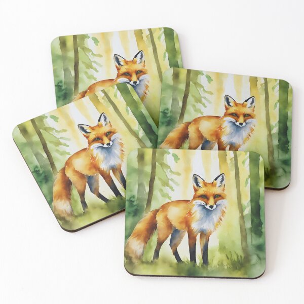 Item preview, Amber Fox Wilderness designed and sold by colorvisionart.