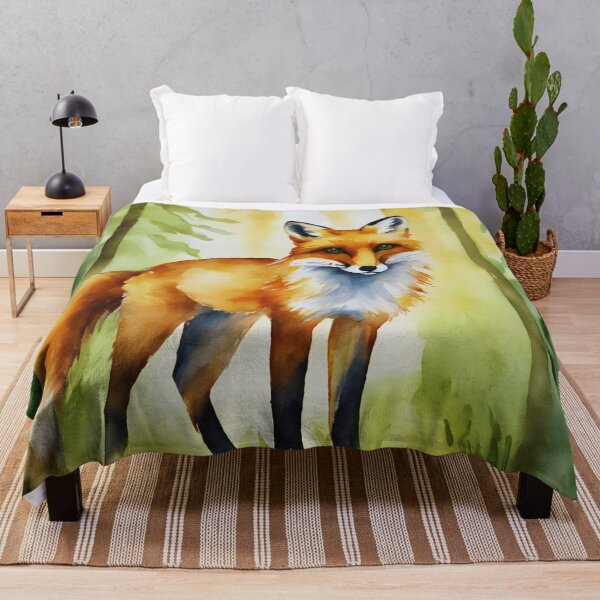 Item preview, Amber Fox Wilderness designed and sold by colorvisionart.