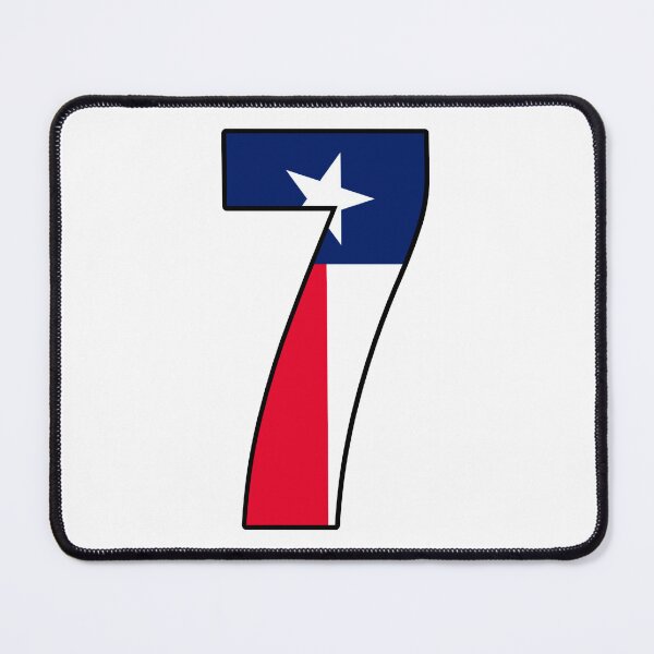 Item preview, Number 7 Texas Flag designed and sold by lachataigne.