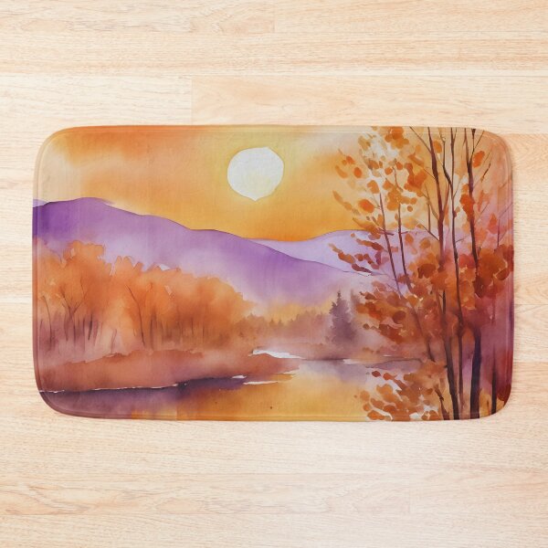Item preview, Fall Sunset Tranquility designed and sold by colorvisionart.