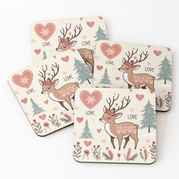 Item preview, cute deer designed and sold by Greydate.