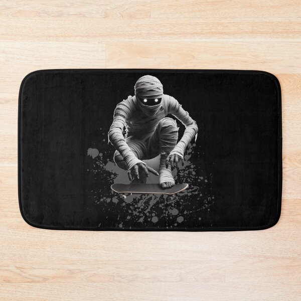 Item preview, MUMMY ON THE SKATEBOARD designed and sold by justyna-s28.