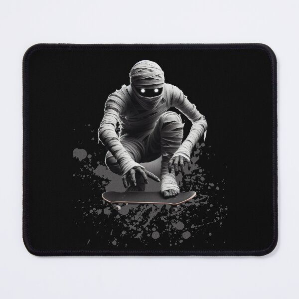 Item preview, MUMMY ON THE SKATEBOARD designed and sold by justyna-s28.