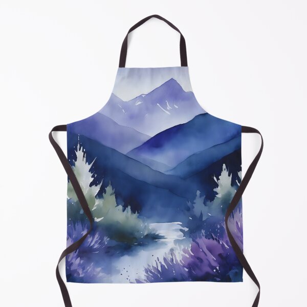 Item preview, Indigo Mountains Majesty designed and sold by colorvisionart.