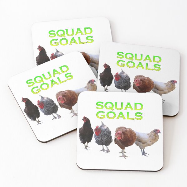 Item preview, Chicken Squad Goals designed and sold by misimichu.