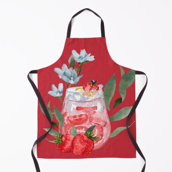 Item preview, Floral Strawberry Cordial designed and sold by DreamingDuck.