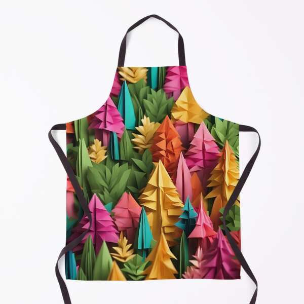 Item preview, Origami Art - Chromatic Canopy: A Kaleidoscopic Forest Adventure designed and sold by ArtfulFolds.