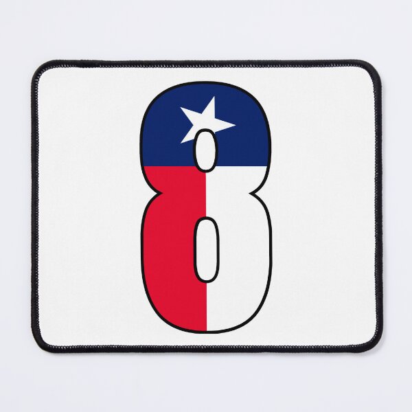 Item preview, Number 8 Texas Flag designed and sold by lachataigne.
