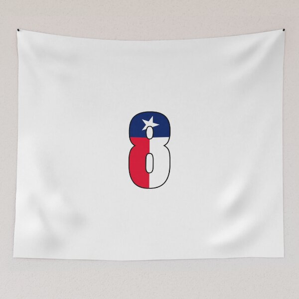 Item preview, Number 8 Texas Flag designed and sold by lachataigne.