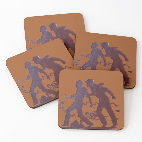 Artikelvorschau, Hardy Boys Silhouette entworfen und verkauft von Vintage Detective Art.