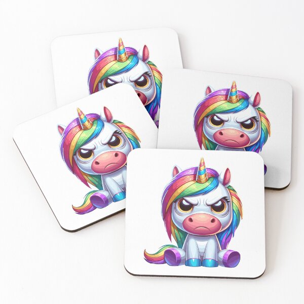 Item preview, Angry Unicorn designed and sold by Samotivation.