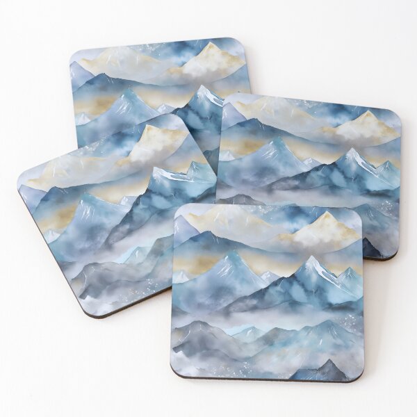 Item preview, Metallic Mountains Majesty designed and sold by colorvisionart.