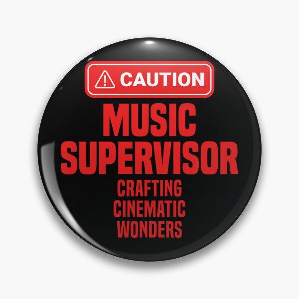 Item preview, Music Supervisor Crafting Cinematic Wonders designed and sold by NermilioDesigns.