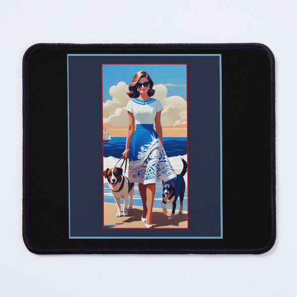 Item preview, JACQUELINE KENNEDY CUTE DRESS DIMENSIONAL PAPER FANTASY ART designed and sold by PatriotCat.
