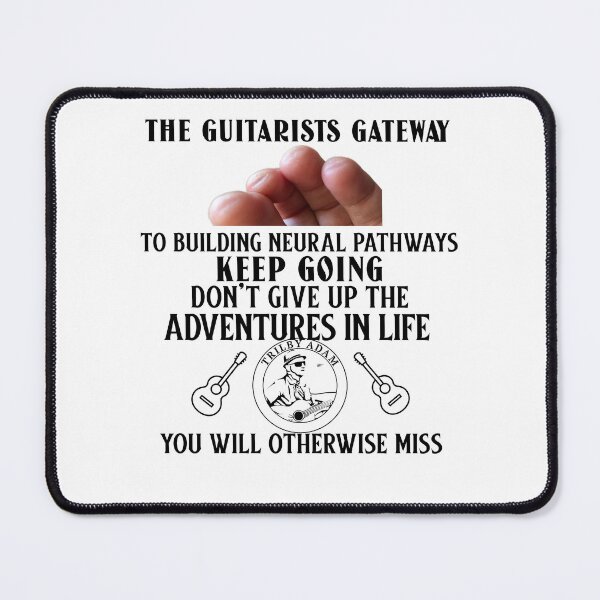 Item preview, Guitar Player encourage, dont give up, mental health and well being designed and sold by TrilbyTeeShop.