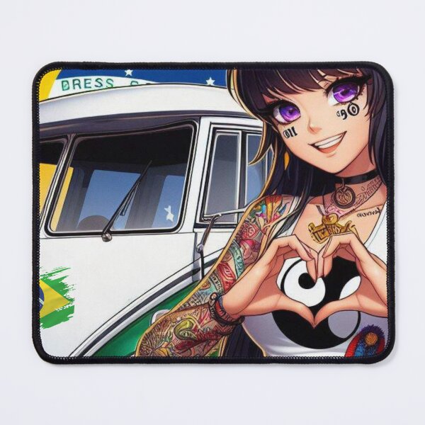 Item preview, Kawaii, Anime Girl, Brazil Rio Carnival | Catsie Cat designed and sold by yelkenb.