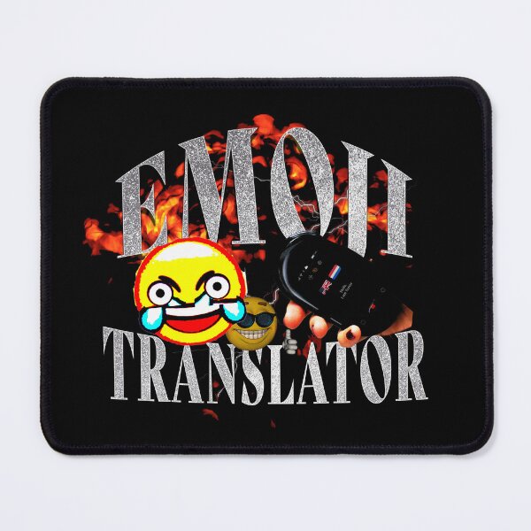 Item preview, Cursed Emoji Translator | Funny Meme Quote | Meme designed and sold by AngryBlackDog.