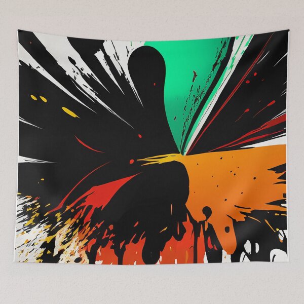 Item preview, Composition in red designed and sold by Bryan Spellman.