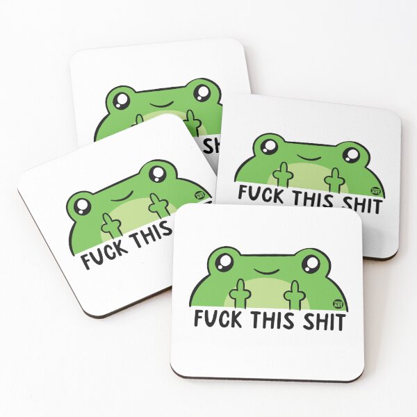 Item preview, fuck this shit frog designed and sold by TODD GOLDMAN.