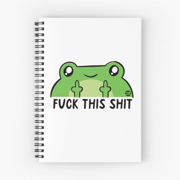 Item preview, fuck this shit frog designed and sold by TODD GOLDMAN.