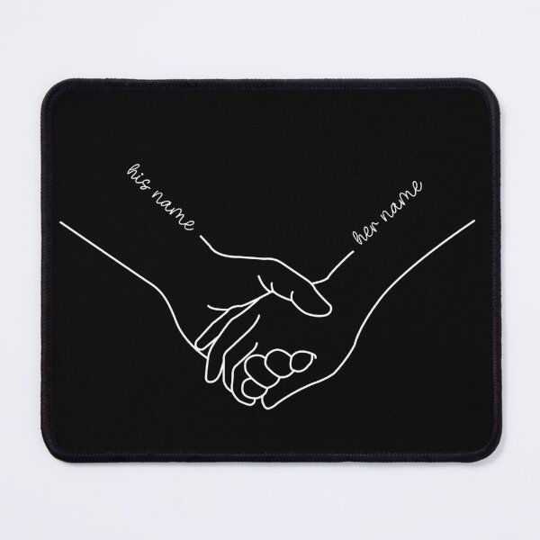 Item preview, Black Valentines Day Gift, Hands Lover Apparel, Customisable names Cup For Boyfriend, Personalised Mug for Girlfriend, Valentine's Day Gift For Him, TSirt For Her, T-Shirt For Him designed and sold by DaniUK.