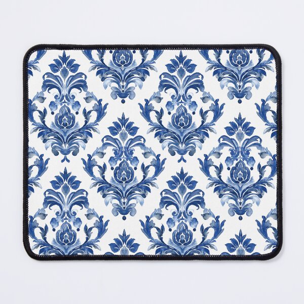 Item preview, Stylish Blue Jacquard Watercolour Pattern  designed and sold by Deepestblue.