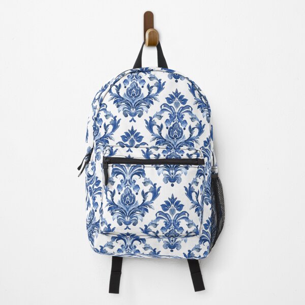 Item preview, Stylish Blue Jacquard Watercolour Pattern  designed and sold by Deepestblue.