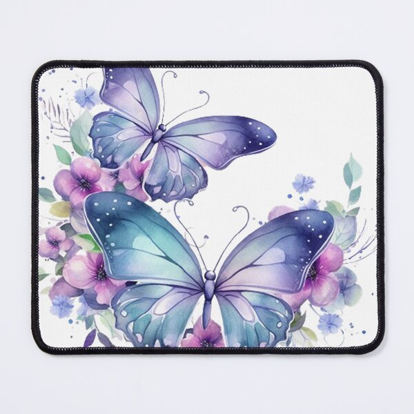 Item preview, Two Butterflies Watercolor Art designed and sold by SellingWSarah17.