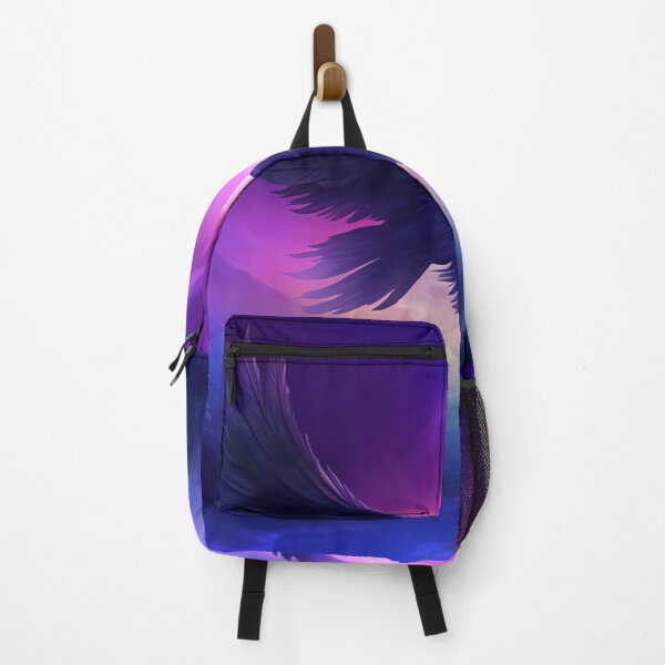 Item preview, Black Raven: Twilight Sky, Purple Crow, Winter Landscape designed and sold by Fantasy Masterpiece.