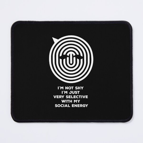 Item preview, VERY SELECTIVE WITH SOCIAL ENERGY designed and sold by Tshirtalk.
