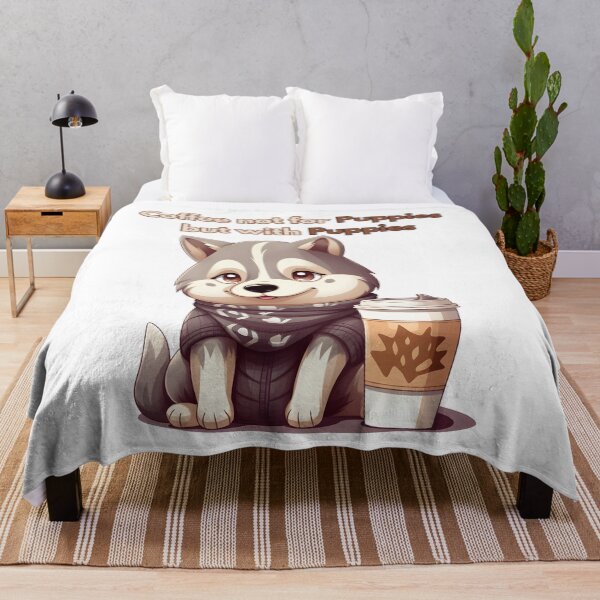 Item preview, Coffee with Cute Puppies  designed and sold by Promoc.